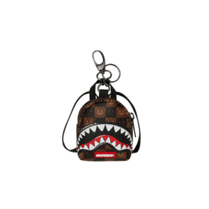 llavero-sprayground-sharks-in-paris-wtf-bubble-brown-check-910K9304NSZ